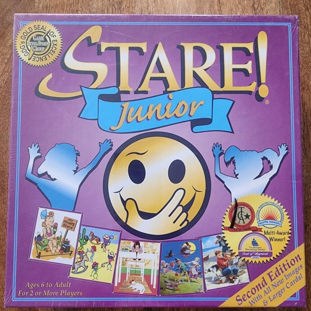 Game Development Group STARE! Junior Board Game Ages 6+ 2+ Players New Sealed